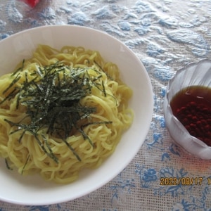 冷やし中華より簡単、ざるラーメン